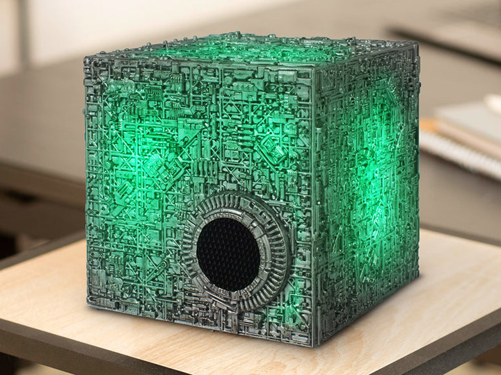 Star Trek: The Next Generation Borg Cube Bluetooth Speaker Gallery Image 1