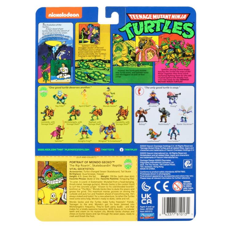 Teenage Mutant Ninja Turtles Original Classics Set of 5 Figures Gallery Image 7