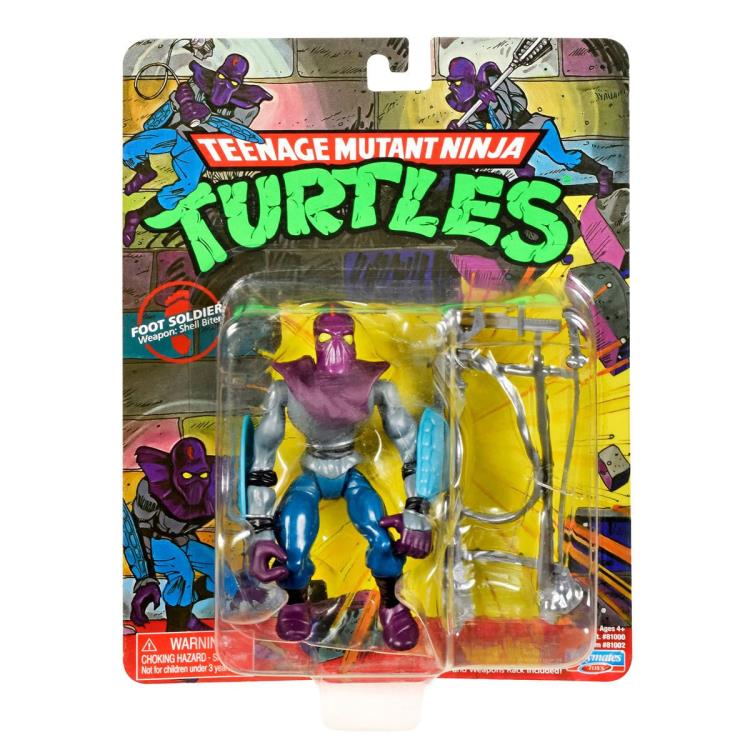 Teenage Mutant Ninja Turtles Original Classic Foot Soldier Figure Gallery Image 6