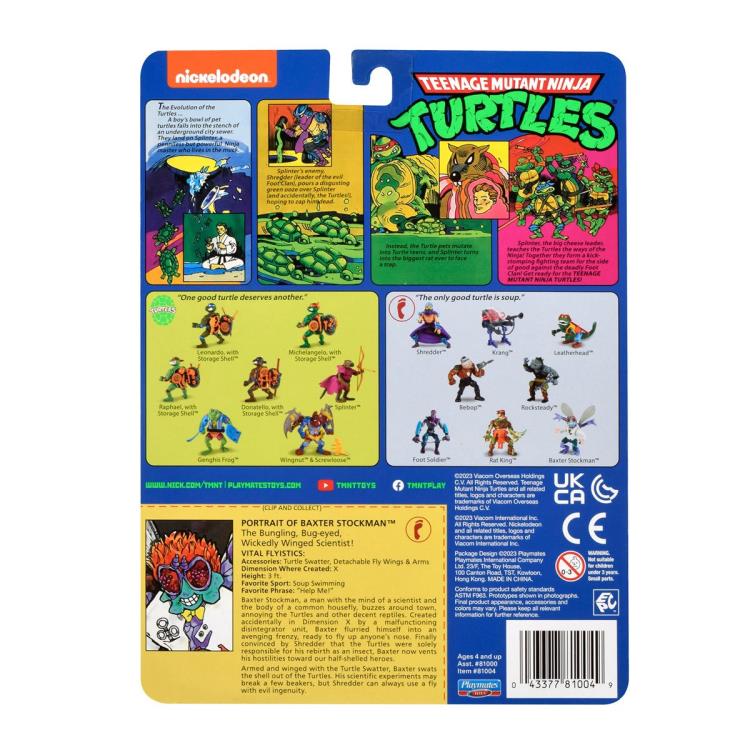 Teenage Mutant Ninja Turtles Original Classic Baxter Stockman Figure Gallery Image 8