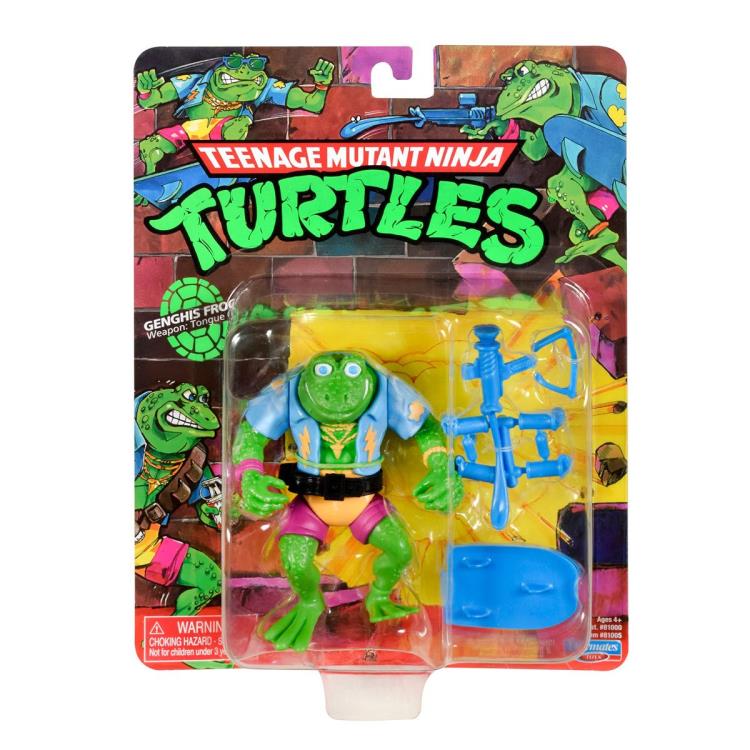 Teenage Mutant Ninja Turtles Original Classic Genghis Frog Figure Gallery Image 6