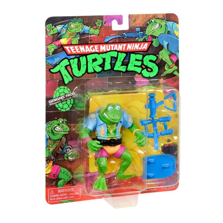 Teenage Mutant Ninja Turtles Original Classic Genghis Frog Figure Gallery Image 7