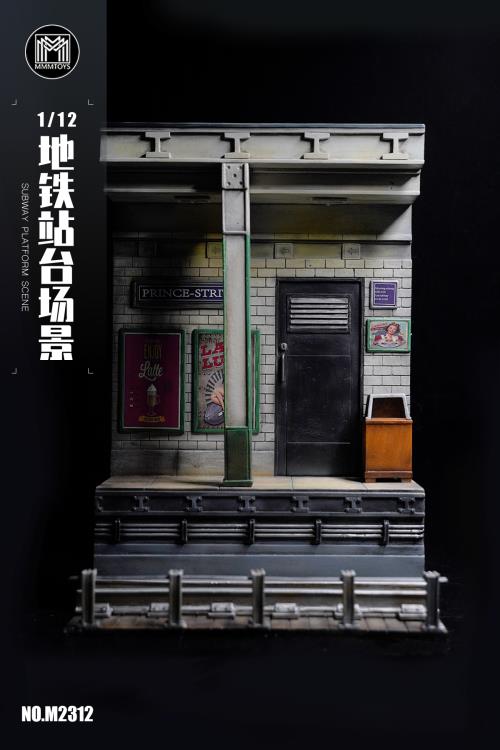 Subway Platform Scene 1/12 Scale Diorama Base Gallery Image 3