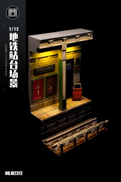 Subway Platform Scene 1/12 Scale Diorama Base Gallery Image 12