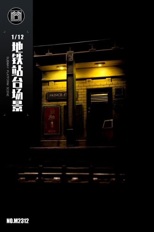 Subway Platform Scene 1/12 Scale Diorama Base Gallery Image 11