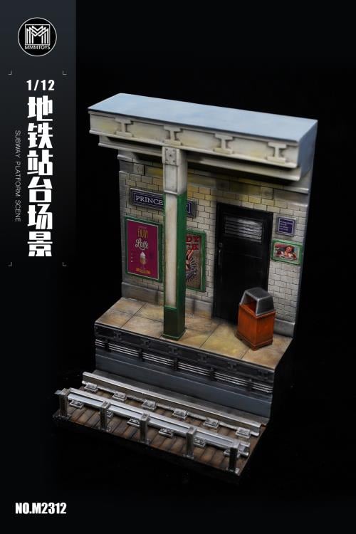 Subway Platform Scene 1/12 Scale Diorama Base Gallery Image 4