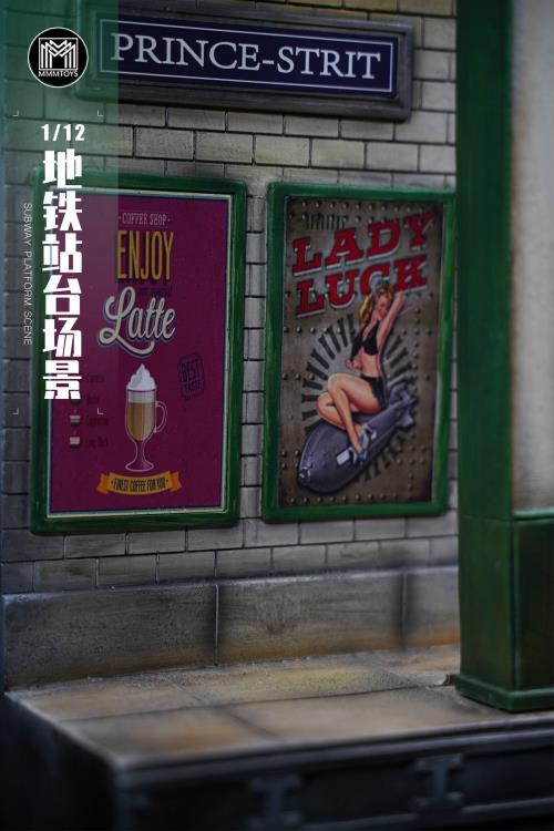 Subway Platform Scene 1/12 Scale Diorama Base Gallery Image 5