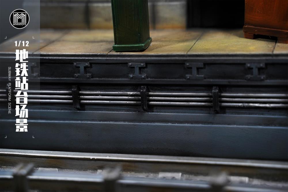 Subway Platform Scene 1/12 Scale Diorama Base Gallery Image 9