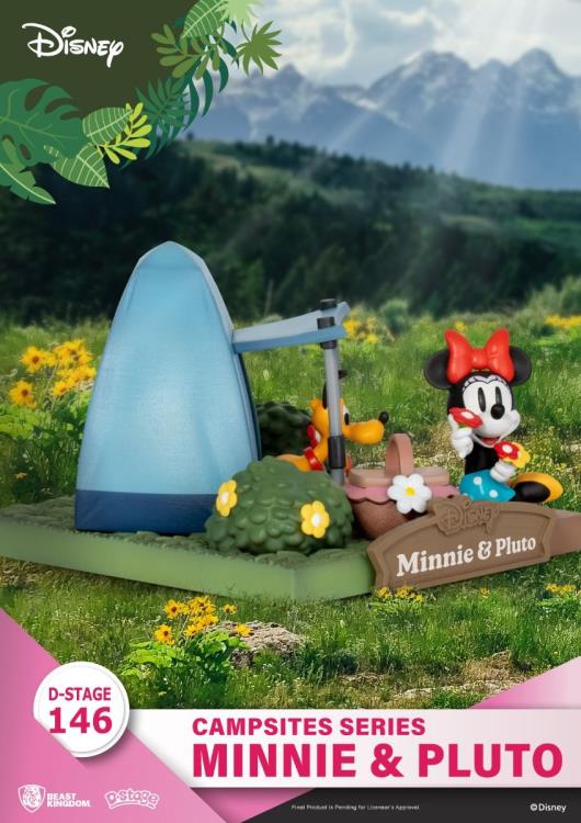 Disney Campsite Series D-Stage DS-146 Minnie & Pluto Gallery Image 4