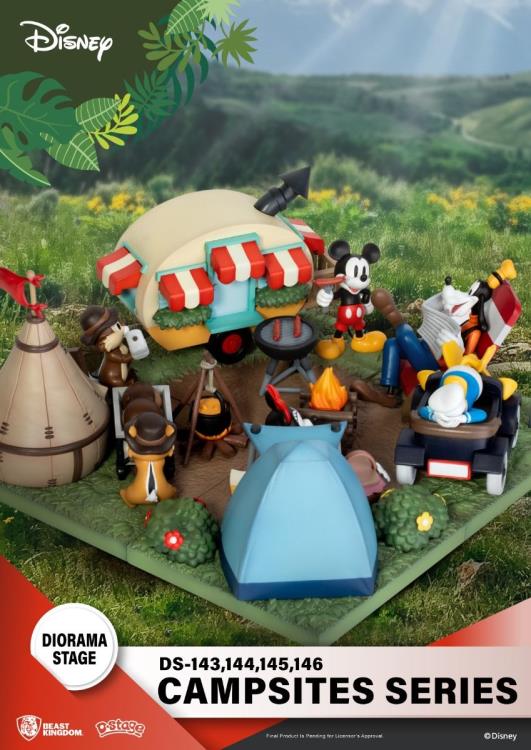 Disney Campsite Series D-Stage DS-146 Minnie & Pluto Gallery Image 7