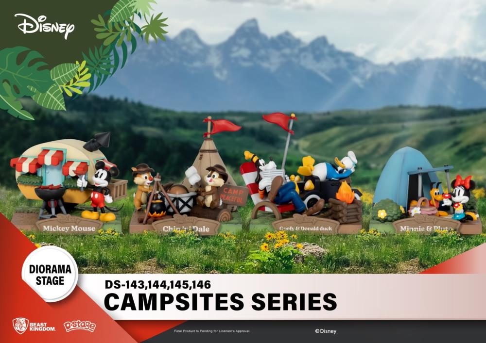Disney Campsite Series D-Stage DS-146 Minnie & Pluto Gallery Image 8