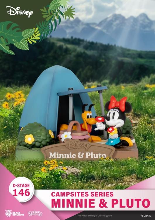 Disney Campsite Series D-Stage DS-146 Minnie & Pluto Gallery Image 3