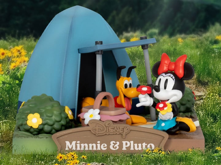 Disney Campsite Series D-Stage DS-146 Minnie & Pluto Gallery Image 1