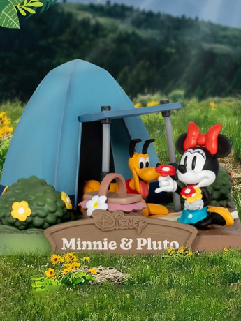 Disney Campsite Series D-Stage DS-146 Minnie & Pluto Gallery Image 2