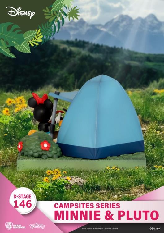 Disney Campsite Series D-Stage DS-146 Minnie & Pluto Gallery Image 5