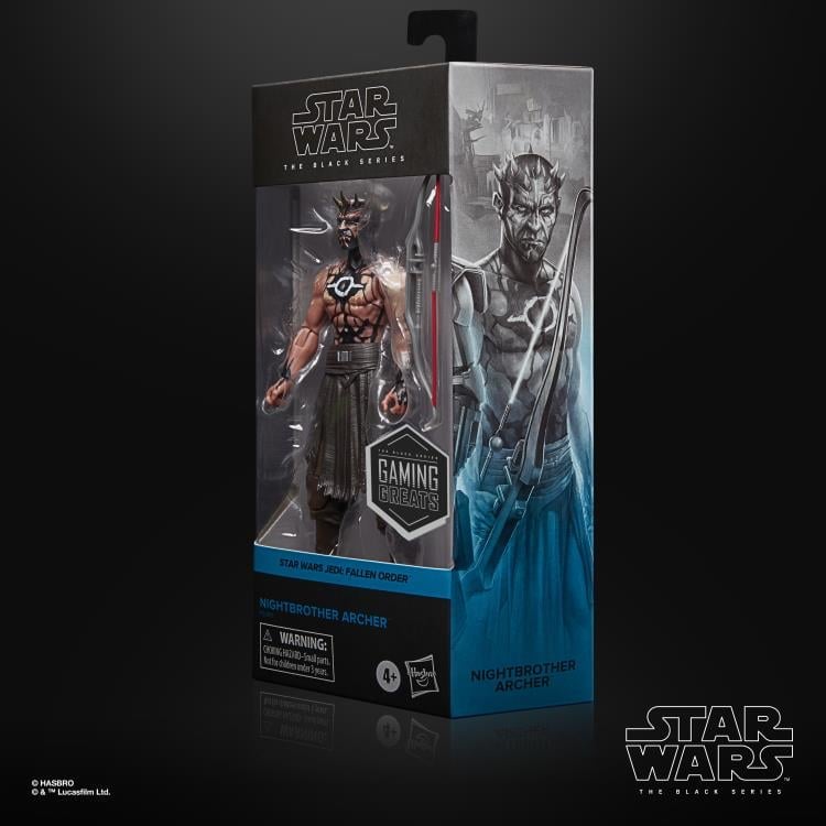 Star Wars: The Black Series Gaming Greats 6" Nightbrother Archer (Jedi: Fallen Order) Exclusive Gallery Image 12