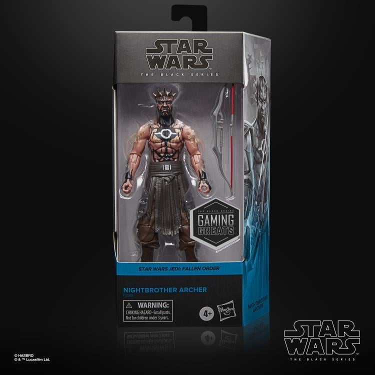 Star Wars: The Black Series Gaming Greats 6" Nightbrother Archer (Jedi: Fallen Order) Exclusive Gallery Image 11