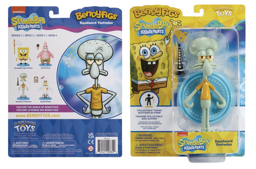 SpongeBob SquarePants Bendyfigs Squidward Tentacles Gallery Image 6