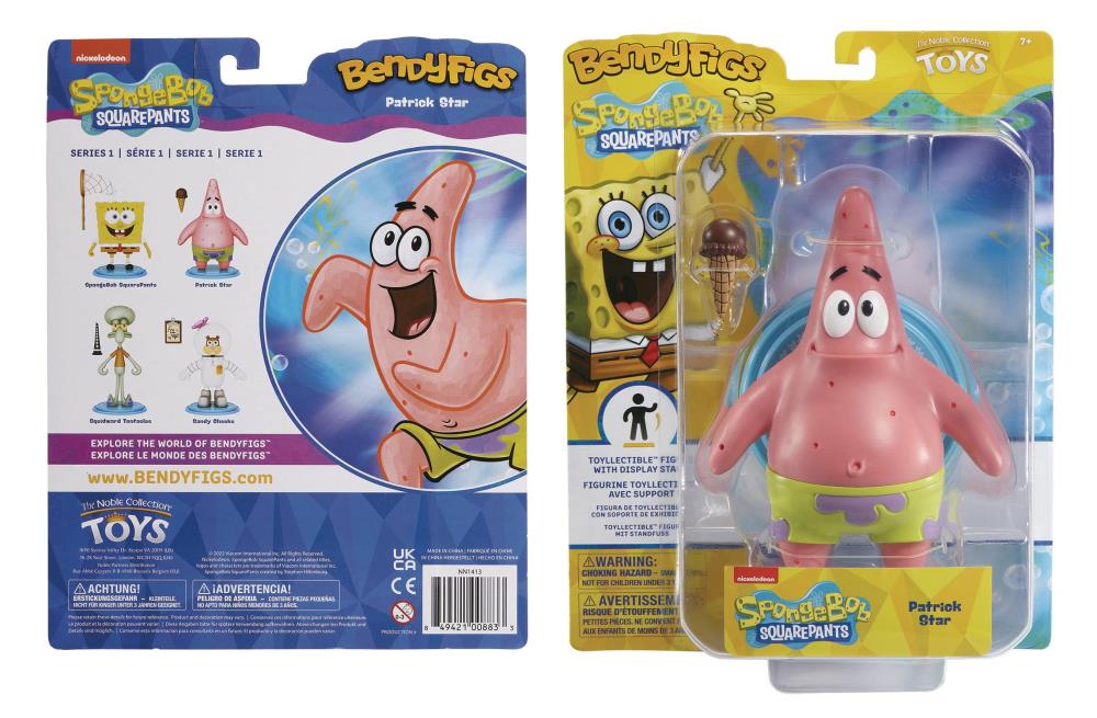 SpongeBob SquarePants Bendyfigs Patrick Star Gallery Image 6