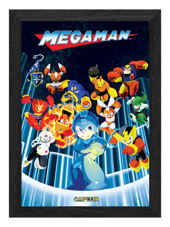 Mega Man PLAX Robot Master Ambush Lenticular Frame Gallery Image 2