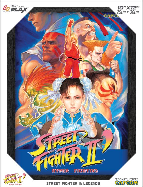 Street Fighter II: Hyper Fighting PLAX Legends Lenticular Frame Gallery Image 4
