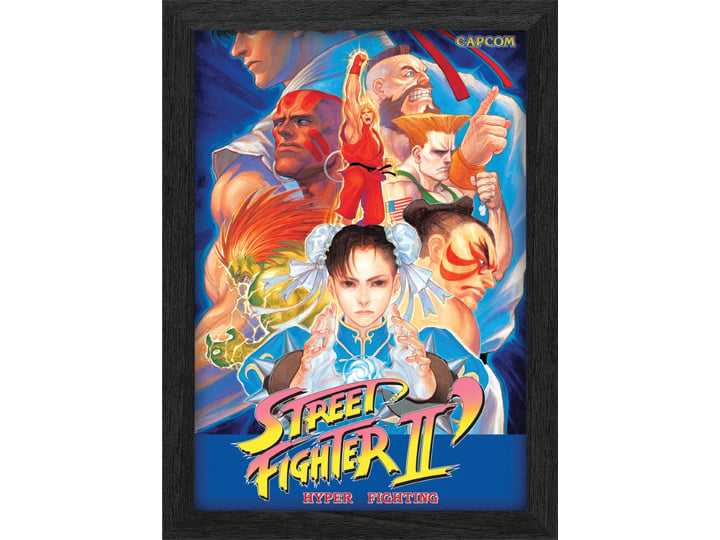 Street Fighter II: Hyper Fighting PLAX Legends Lenticular Frame Gallery Image 1