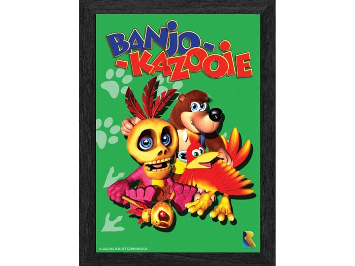 Banjo-Kazooie PLAX Lenticular Frame Gallery Image 1