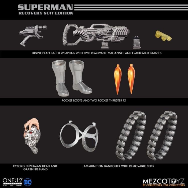 DC Comics One:12 Collective Superman: Recovery Suit Edition Gallery Image 13