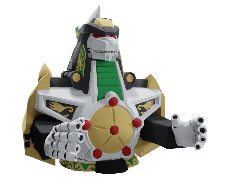 Mighty Morphin Power Rangers Dragonzord Mini Bust Card Holder Gallery Image 5