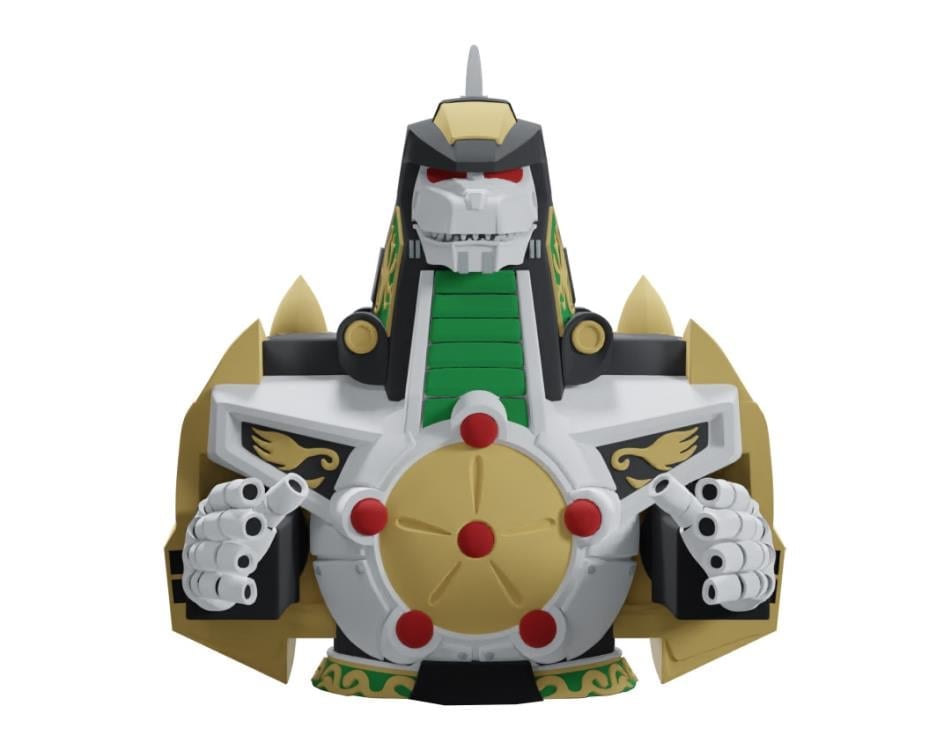 Mighty Morphin Power Rangers Dragonzord Mini Bust Card Holder Gallery Image 3