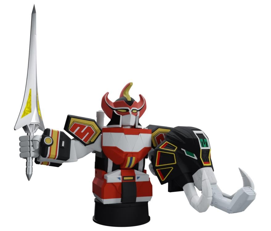 Mighty Morphin Power Rangers Megazord Mini Bust Card Holder with Power Sword Letter Opener Gallery Image 5