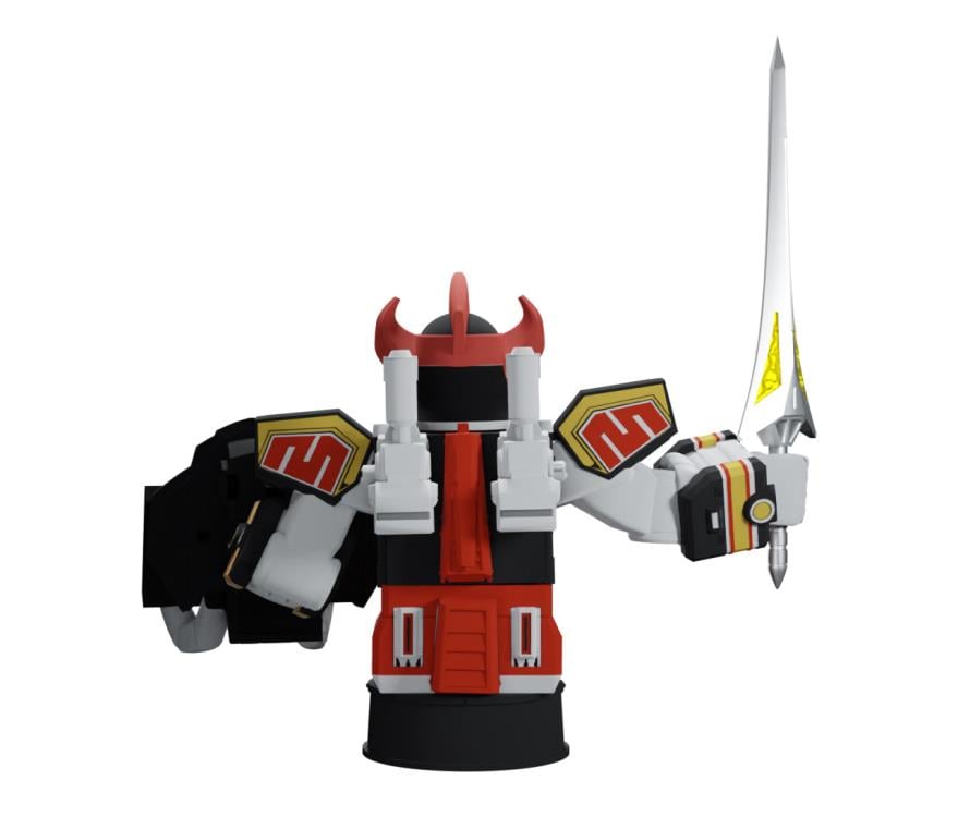 Mighty Morphin Power Rangers Megazord Mini Bust Card Holder with Power Sword Letter Opener Gallery Image 7