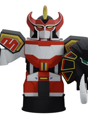 Mighty Morphin Power Rangers Megazord Mini Bust Card Holder with Power Sword Letter Opener Gallery Image 2