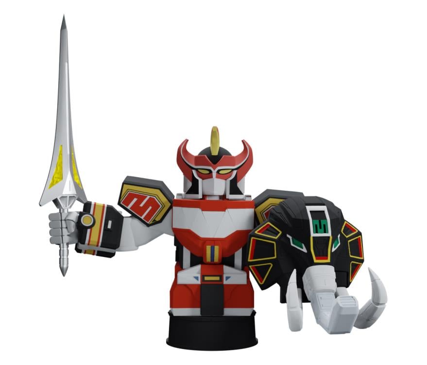 Mighty Morphin Power Rangers Megazord Mini Bust Card Holder with Power Sword Letter Opener Gallery Image 3