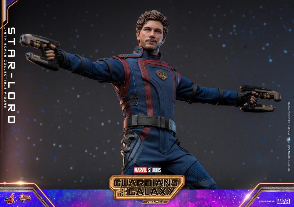 Guardians of the Galaxy Vol. 3 MMS709 Star-Lord 1/6th Scale Collectible Figure Gallery Image 10