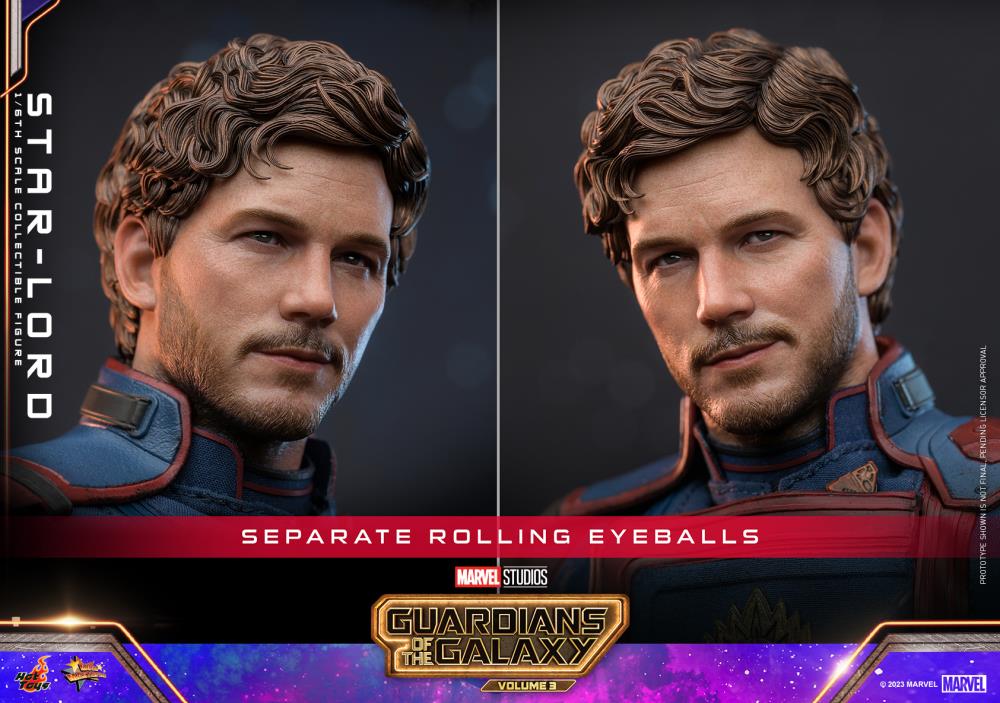 Guardians of the Galaxy Vol. 3 MMS709 Star-Lord 1/6th Scale Collectible Figure Gallery Image 16