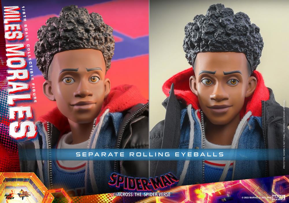 Spider-Man: Across The Spider-Verse: Part One MMS710 Spider-Man (Miles Morales) 1/6th Scale Collectible Figure Gallery Image 24