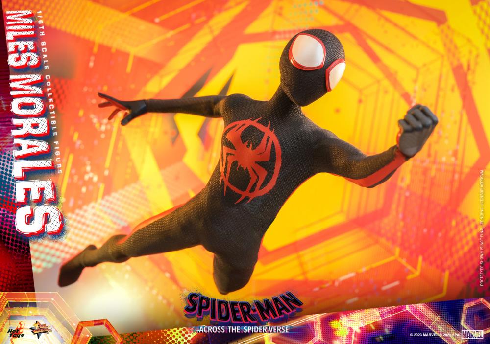 Spider-Man: Across The Spider-Verse: Part One MMS710 Spider-Man (Miles Morales) 1/6th Scale Collectible Figure Gallery Image 10