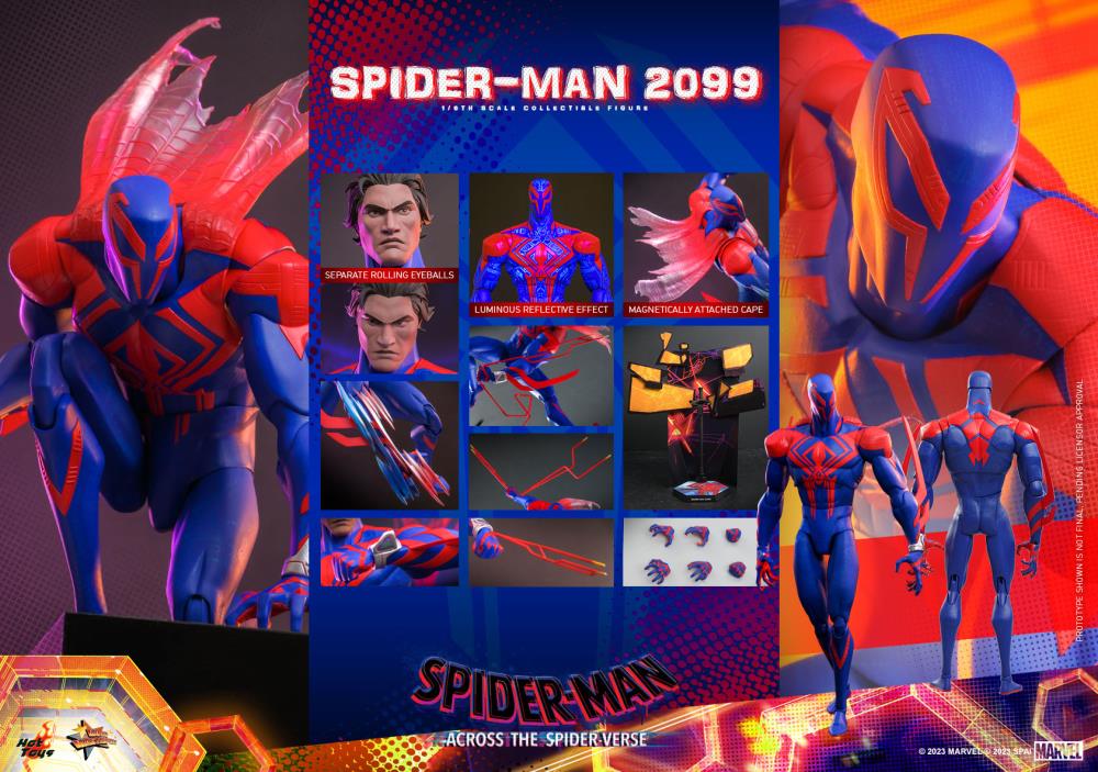 ホットトイズ MMS711 スパイダーマンアクロス・ザ・スパイダーバース2099 Spider-Man: Across The Spider-Verse: Part One MMS711 Spider-Man