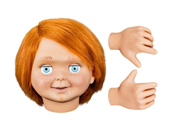 Child's Play 2 Ultimate Chucky Good Guy Tommy Head and Hands Set Gallery Image 1
