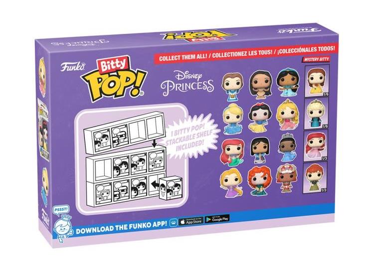 Disney Princesses Bitty Pop! Rapunzel Four-Pack Gallery Image 18