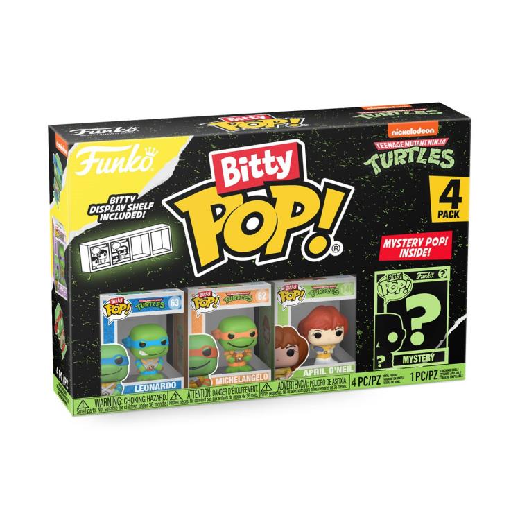 Teenage Mutant Ninja Turtles Bitty Pop! Leonardo Four-Pack Gallery Image 10
