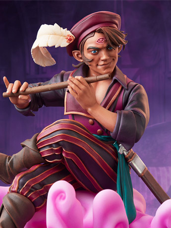 Critical Role Vox Machina Scanlan Shorthalt Statue Gallery Image 2