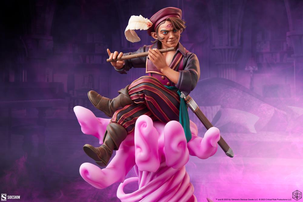 Critical Role Vox Machina Scanlan Shorthalt Statue Gallery Image 3