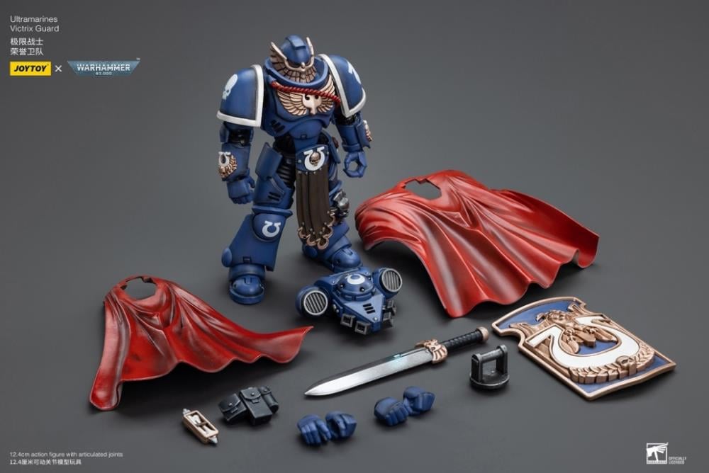 Warhammer 40K Ultramarines Victrix Guard 1/18 Scale Figure Gallery Image 8