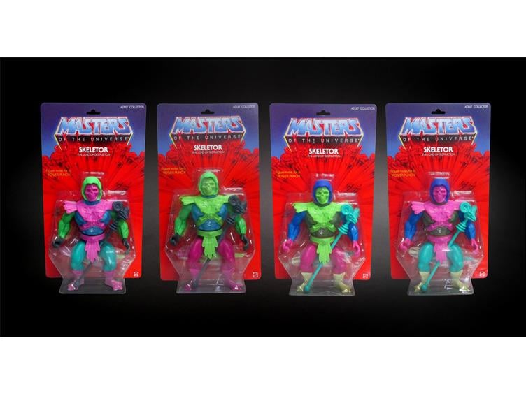 MOTU Giants Skeletor (Test Shot Colorway) Case of 4 SDCC 2015 Exclusive