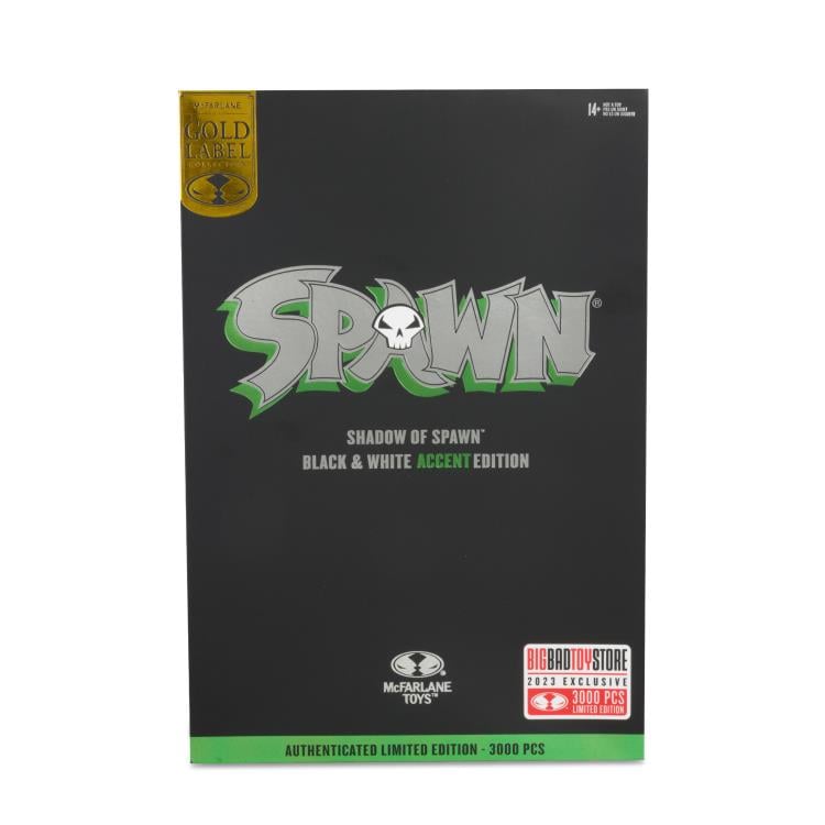 Spawn's Universe Spawn (Shadow of Spawn) BBTS Exclusive Limited Black & White Accent Edition Figure Gallery Image 11