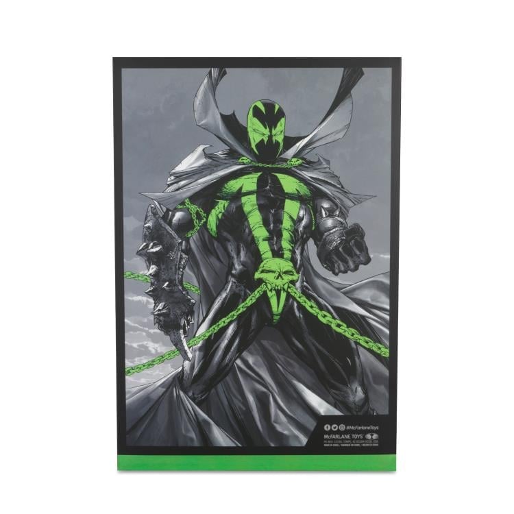Spawn's Universe Spawn (Shadow of Spawn) BBTS Exclusive Limited Black & White Accent Edition Figure Gallery Image 13