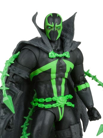 Spawn's Universe Spawn (Shadow of Spawn) BBTS Exclusive Limited Black & White Accent Edition Figure Gallery Image 2