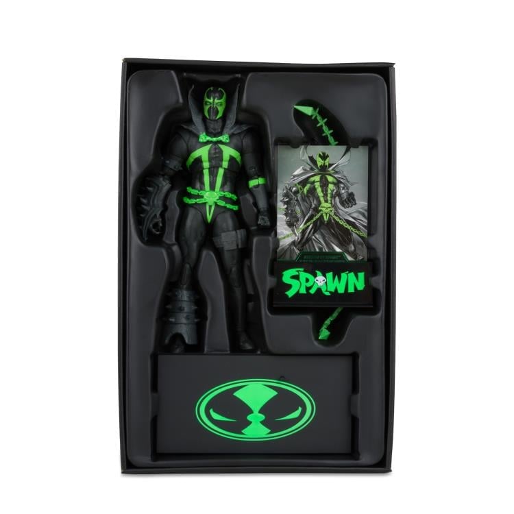 Spawn's Universe Spawn (Shadow of Spawn) BBTS Exclusive Limited Black & White Accent Edition Figure Gallery Image 15